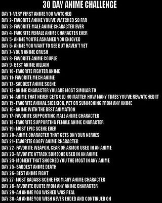 The Challenge List