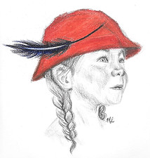 Girl in Red Hat — Halle Laskowski — Grade 10 — New Berlin Eisenhower .jpg