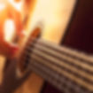 woman's hands playing acoustic guitar, c