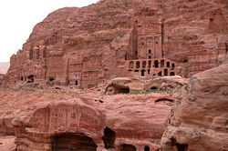 Les superbes tombes de Pétra