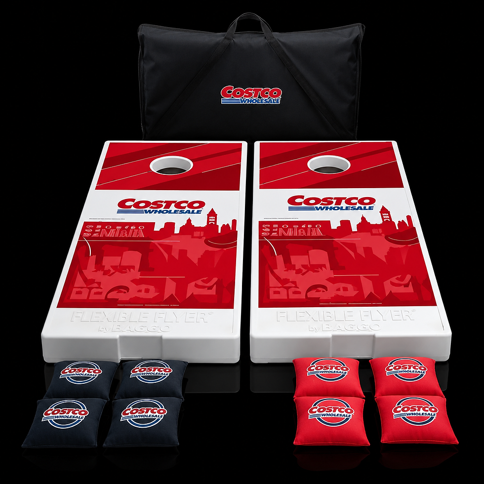 all weather regulation cornhole set