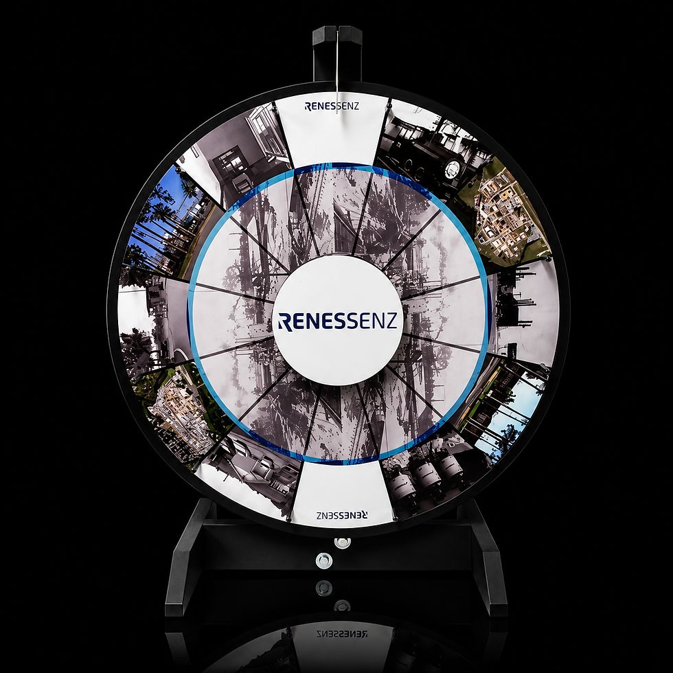 24" Custom Printed Prize Wheel