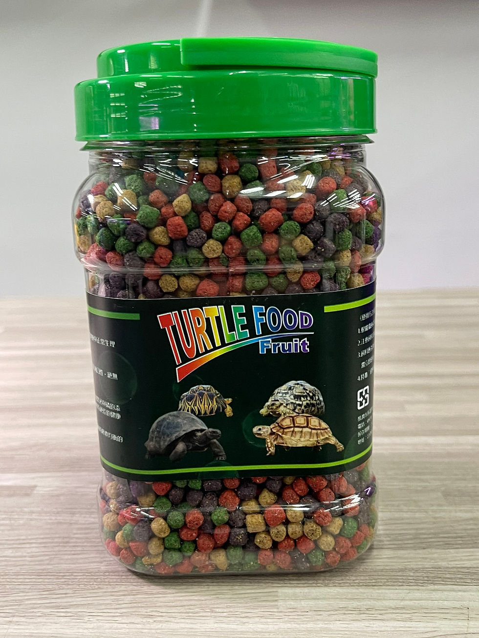 陸龜彩色水果飼料350g