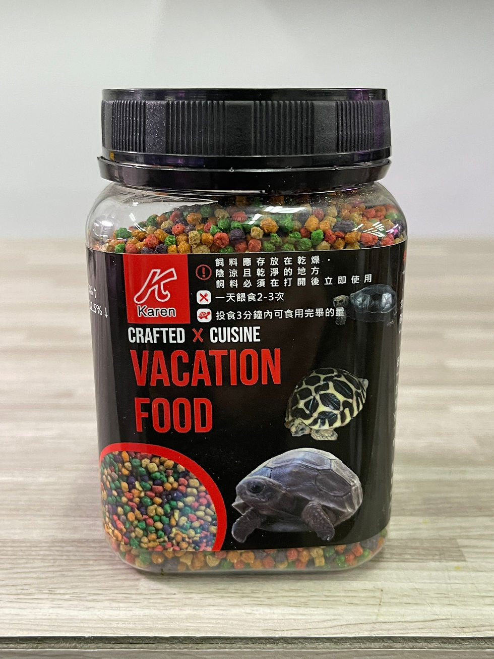 陸龜假期水果飼料(小顆)150g
