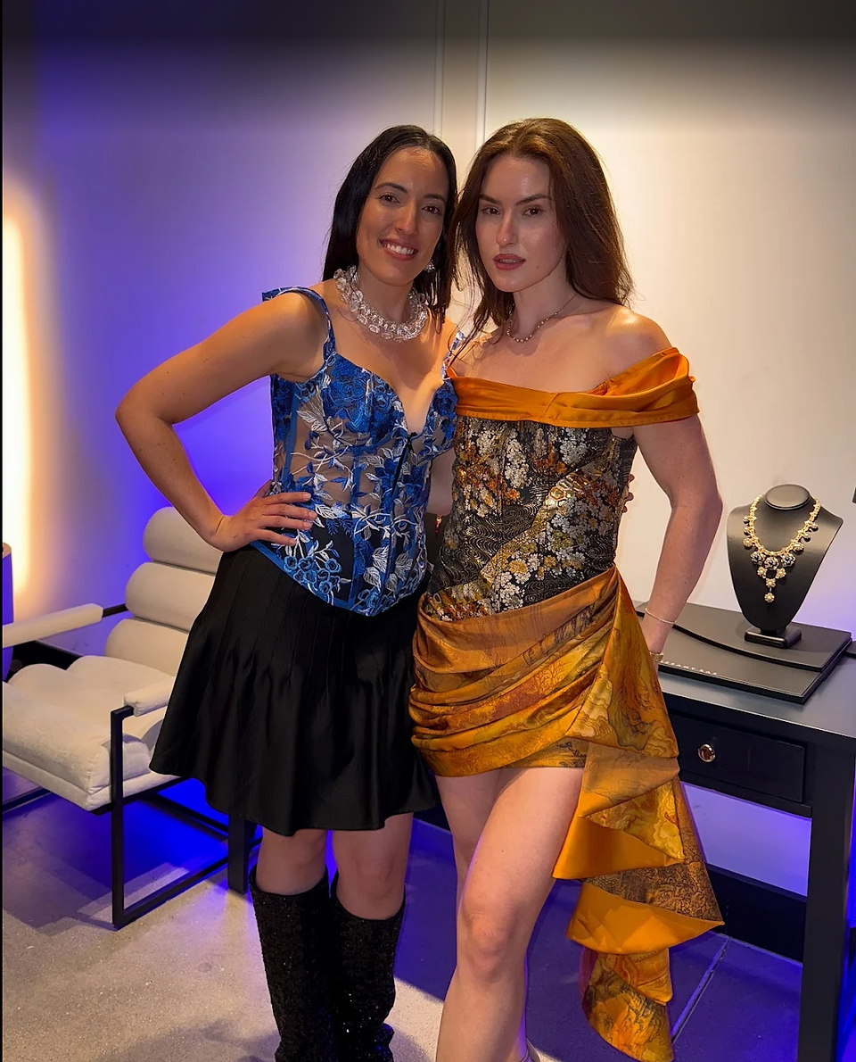 Designer Tiffany Rae and Influencer Abby Rose