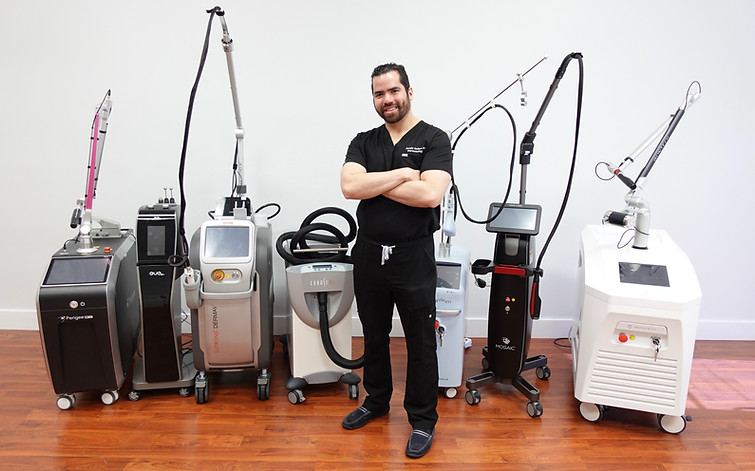 Americas Best Cosmetic Dermatologist with Derma V, Mosaic 3d, PicoAlex, Laser Microneedling, Lavieen