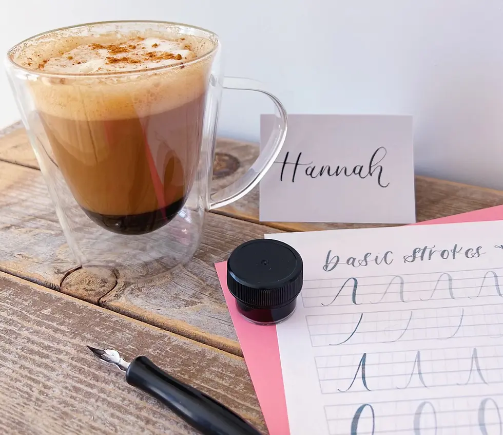 Modern Calligraphy for Beginners at Baltimore Brewhouse