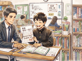 期末テスト英語、学年一位おめでとう!🌸