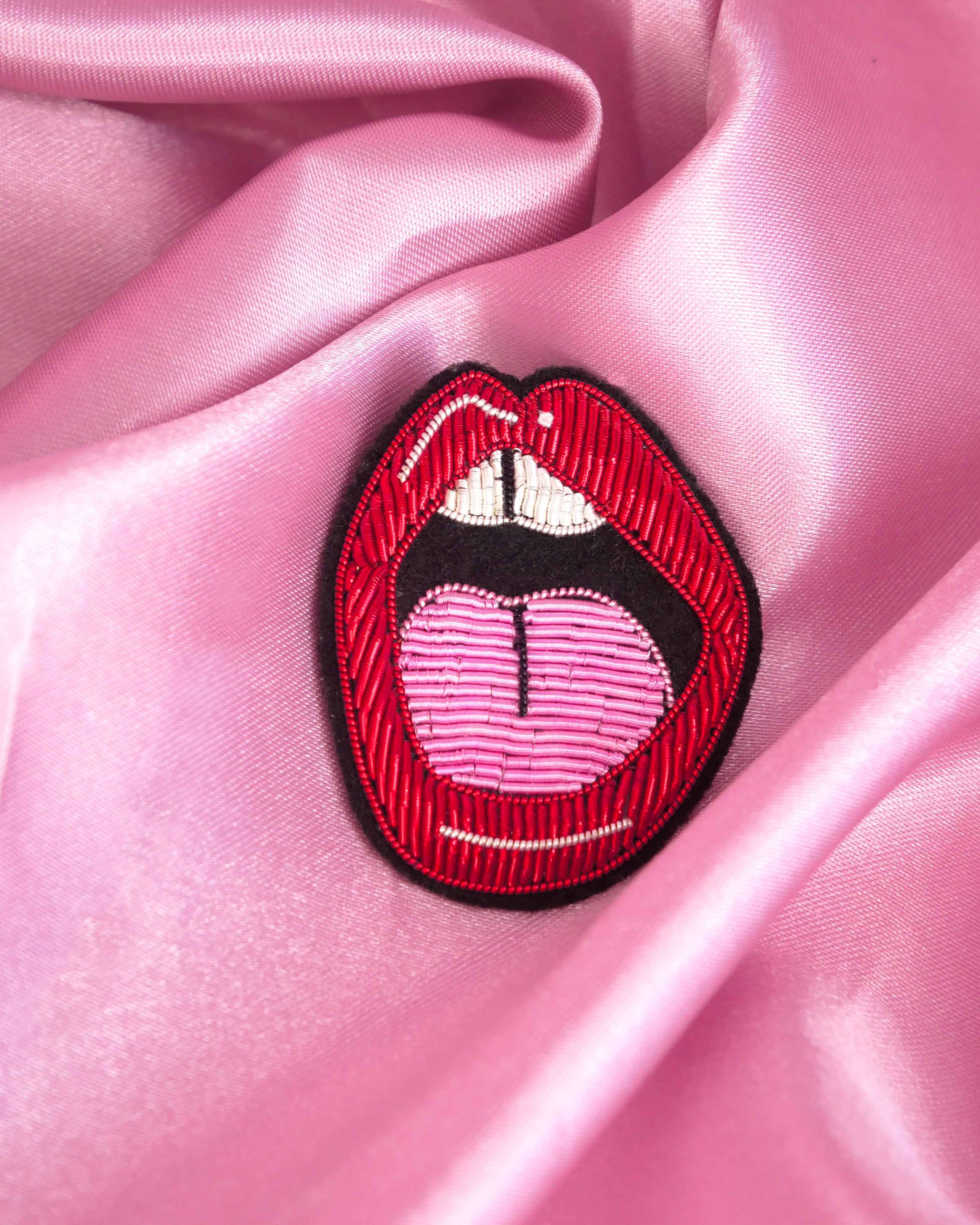 Broche Bouche MALICIEUSE