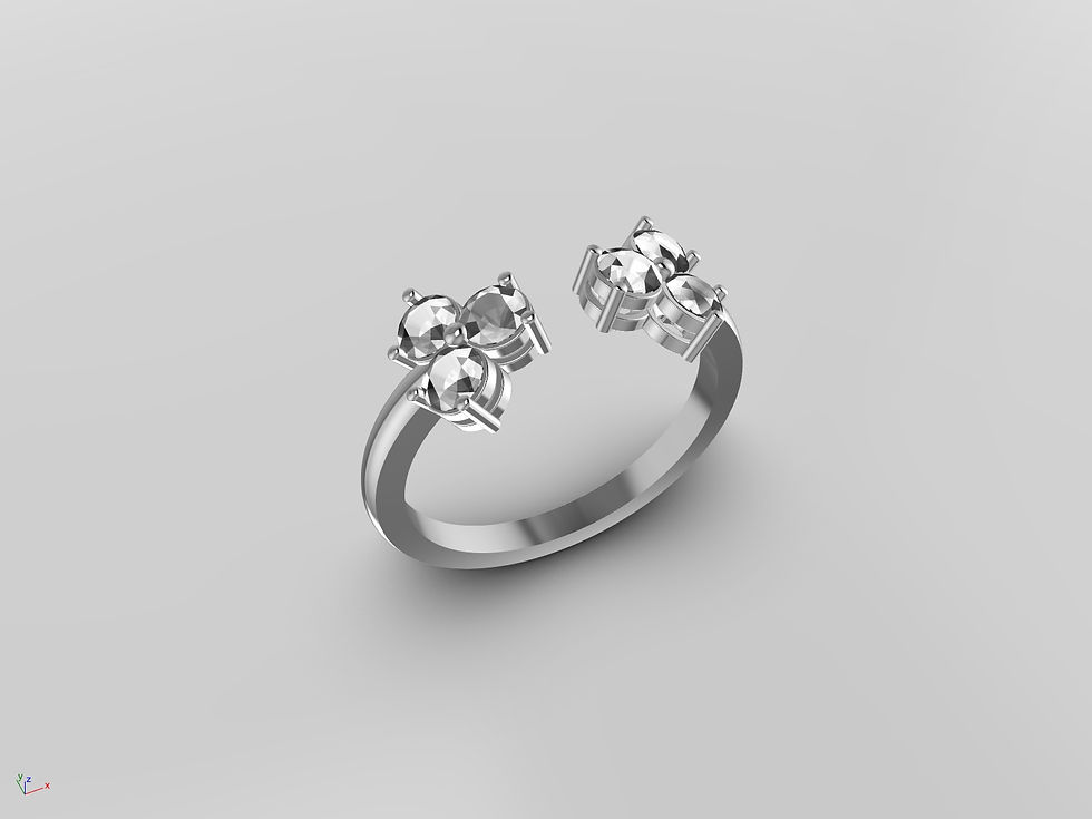 Thumbnail: 3 Baskets Open Ring