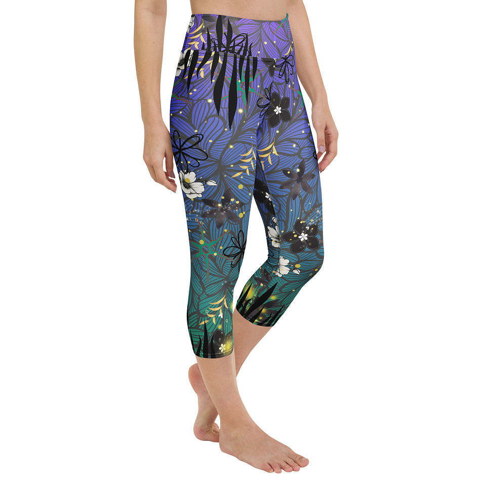 Thumbnail: Firefly Yoga Capri Leggings