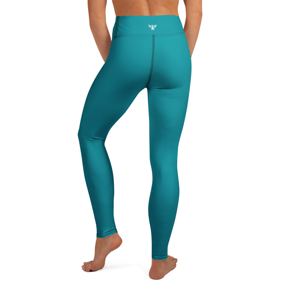 Thumbnail: Firefly Neutral Green (High-Waisted) Yoga Leggings
