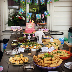 First birthday celebration.
