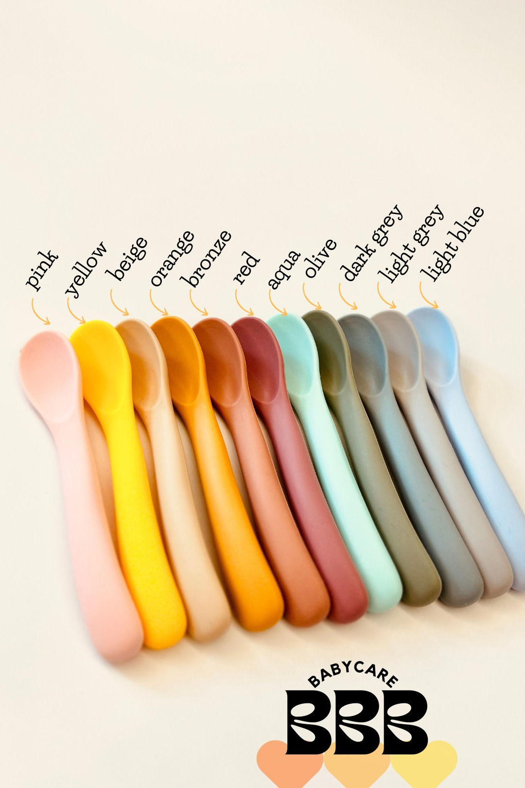 Colourful baby feeding spoon 嬰兒餵食匙羹