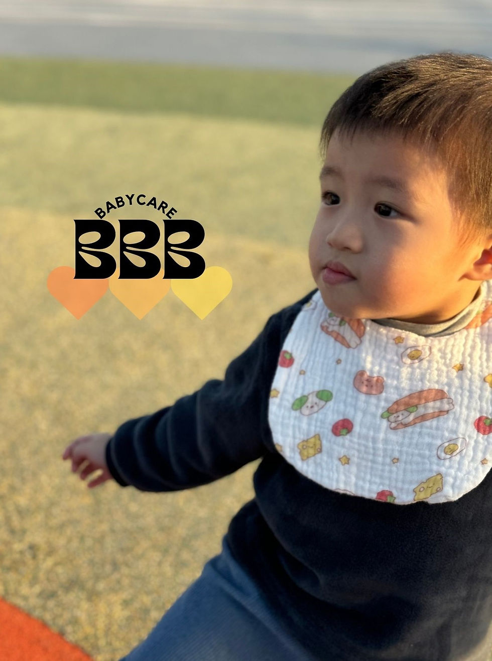 Thumbnail: Gauze Baby Bibs plus Handkerchief 六重紗口水肩紗巾套裝
