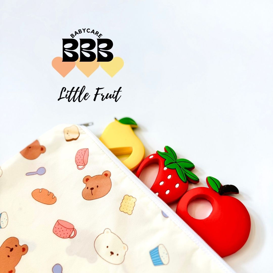 Little fruit teether 水果矽膠牙膠