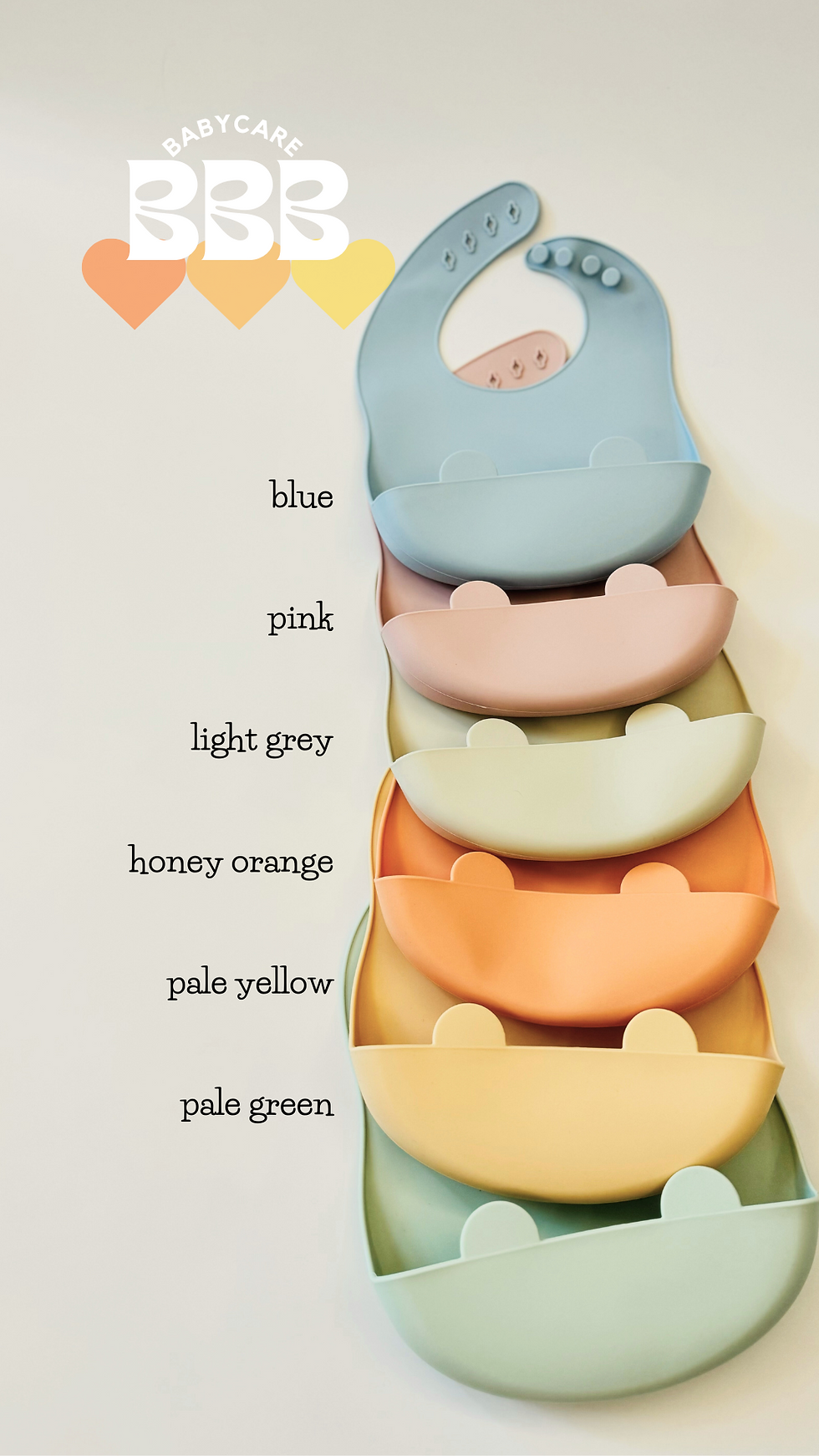 Thumbnail: Bear Silicone Bib 小熊矽膠圍兜