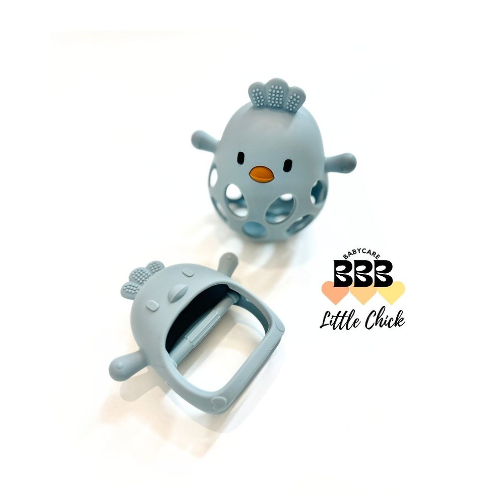 Thumbnail: Little small chick teether toy 手腕穿握型矽膠牙膠