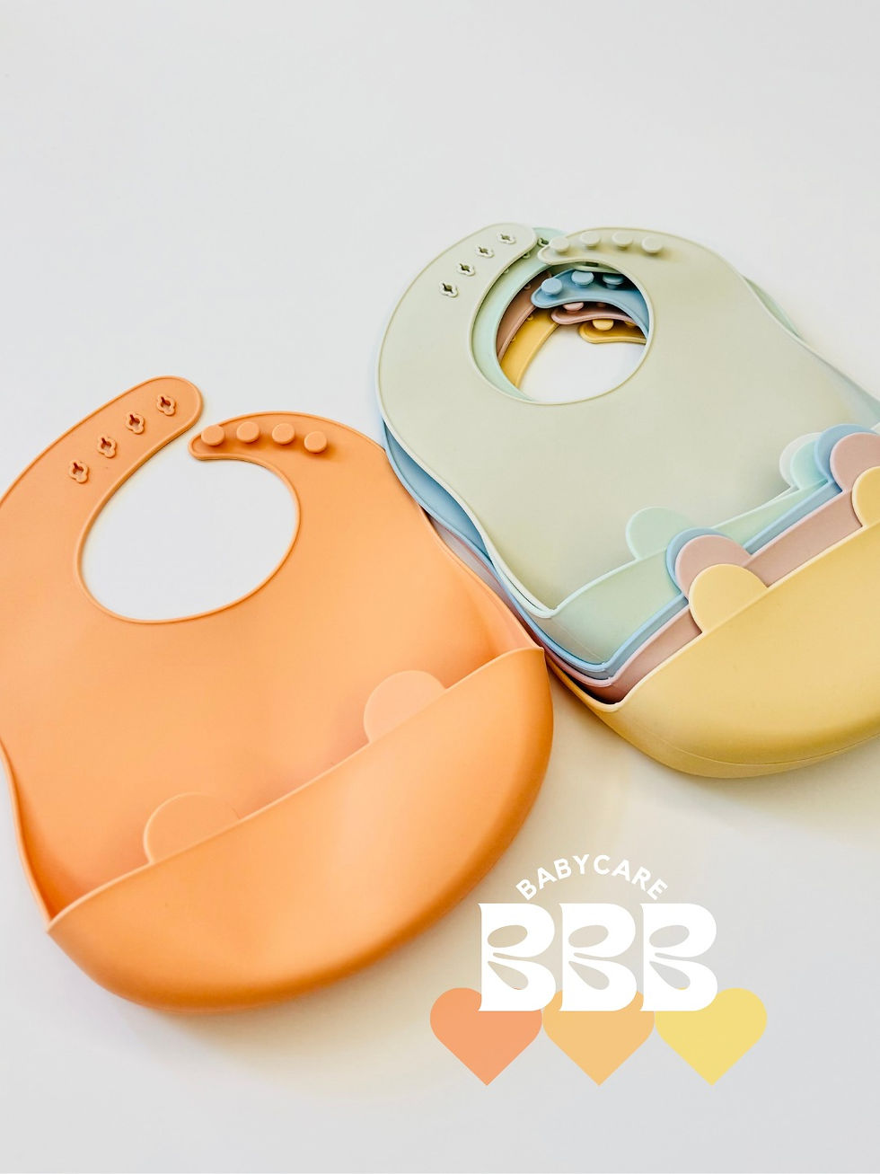 Thumbnail: Bear Silicone Bib 小熊矽膠圍兜
