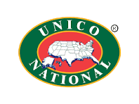UNICO NATIONAL logo with map of USA
