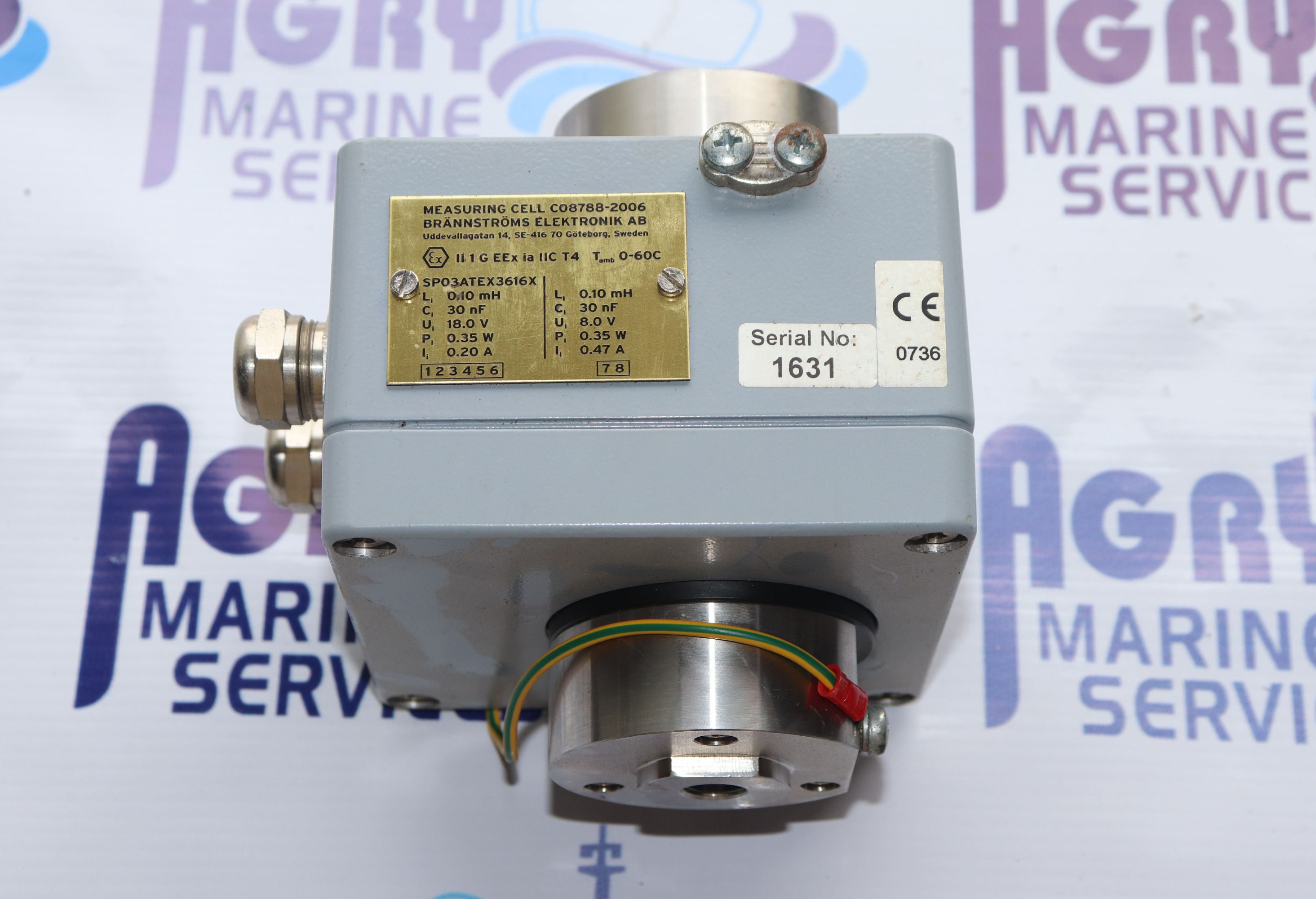 BRANNSTROM SWEDEN BILGEMON 488 MEASURING CELL