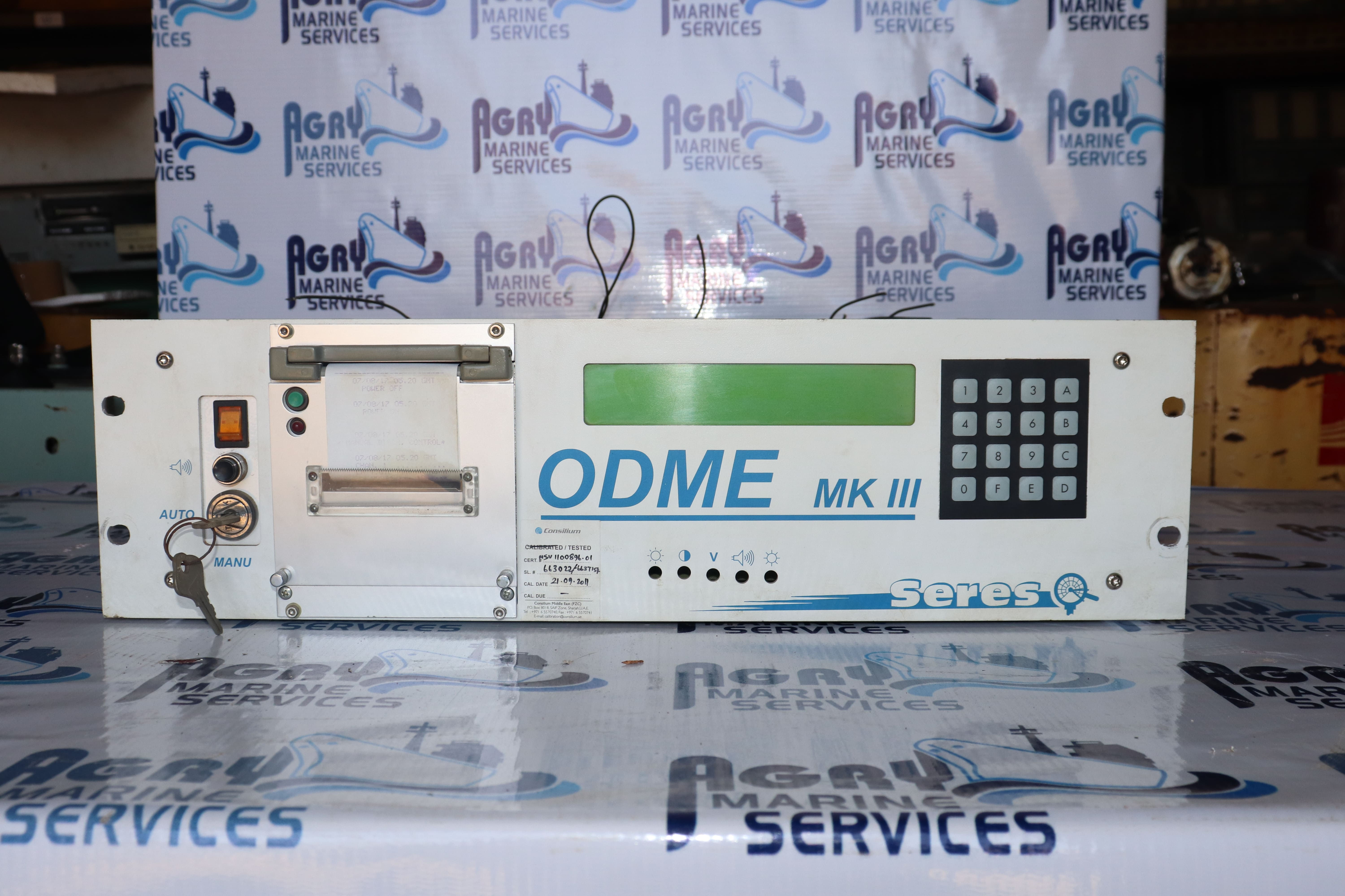 SERES MK3 OIL DISCHARGE MONITORING EQUIPMENT