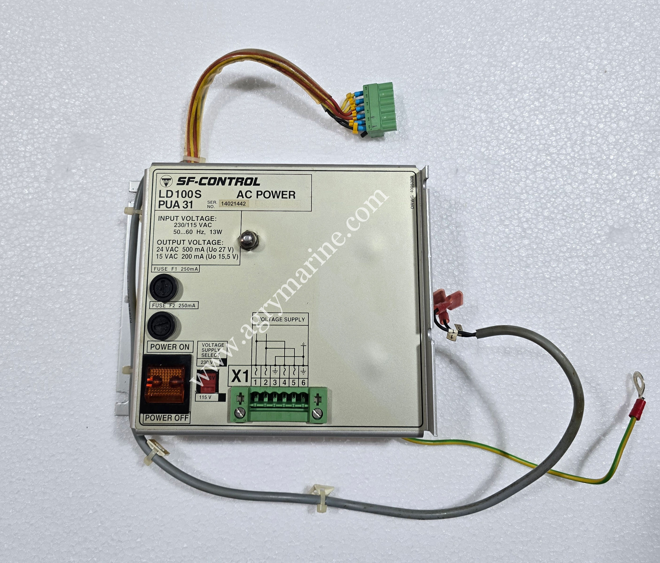 SF-CONTROL LD 100S PUA 31 AC POWER UNIT