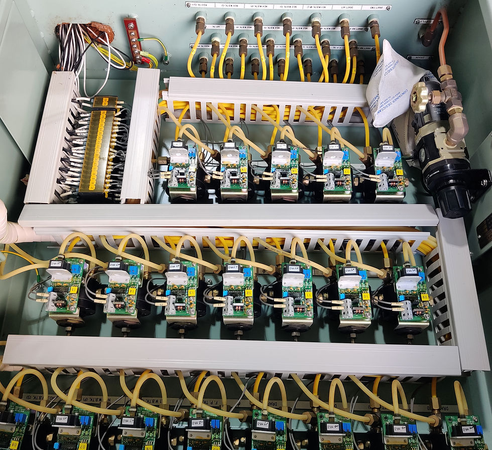 Thumbnail: HANLA ELECTRO-PNEUMATIC TYPE LEVEL GAUGING PANEL