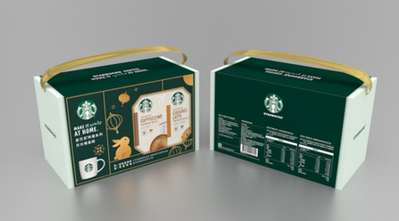 Nestle & Stabucks 中秋禮盒包裝設計