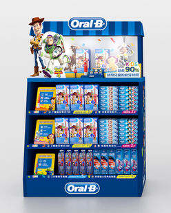 Oral-B 聯合品牌 POSM設計 大位陳列