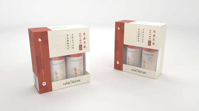 Hair Recipe 日式包裝設計