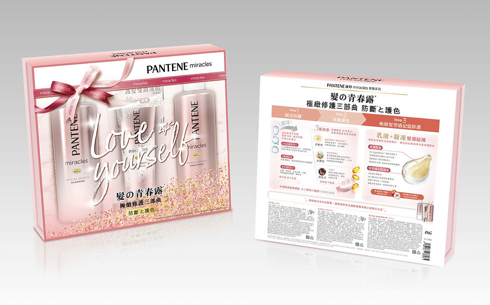 Pantene EC Pack Design