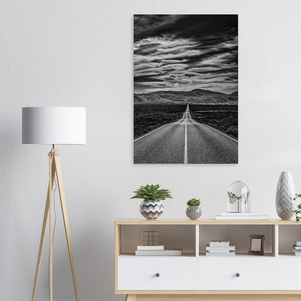 Thumbnail: Lanzarote Road - Photographic Print