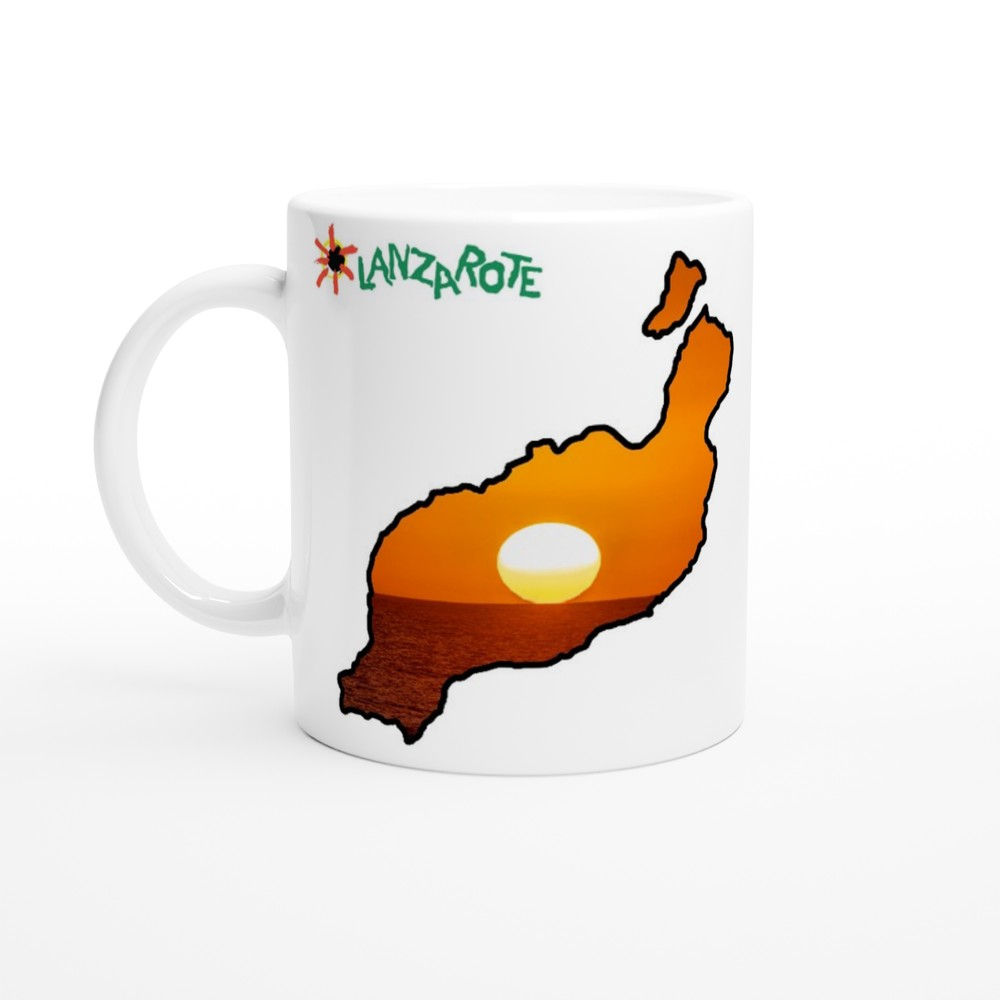 Lanzarote Sunset Island - Ceramic Mug