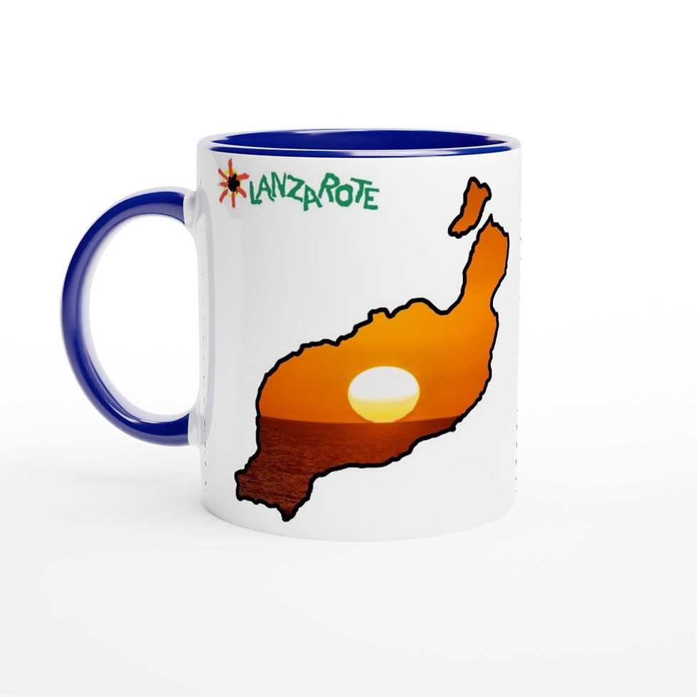 Thumbnail: Lanzarote Sunset Island - Ceramic Mug