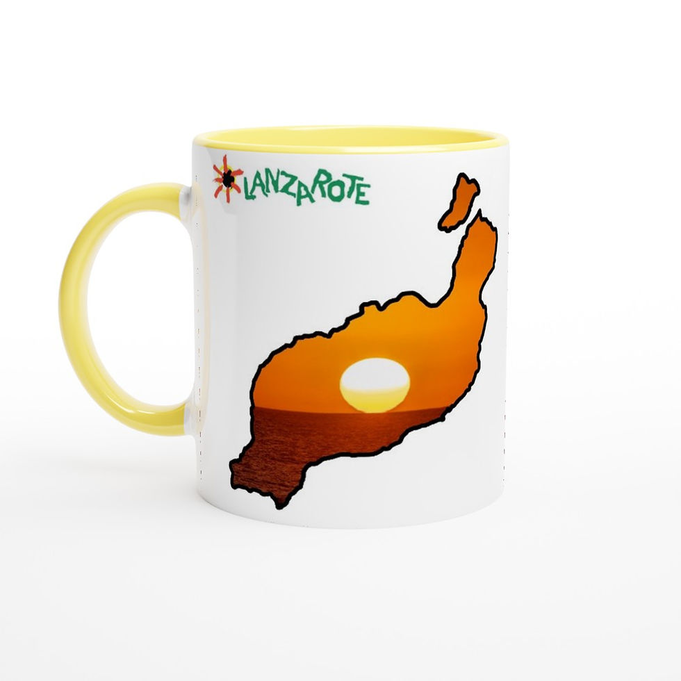 Thumbnail: Lanzarote Sunset Island - Ceramic Mug