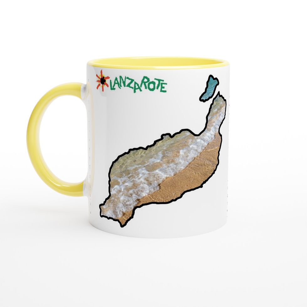 Thumbnail: Lanzarote Beach Island - Ceramic Mug