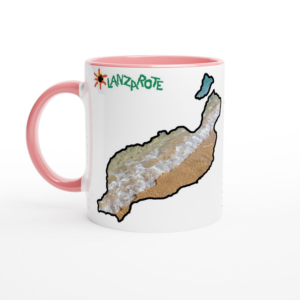 Thumbnail: Lanzarote Beach Island - Ceramic Mug