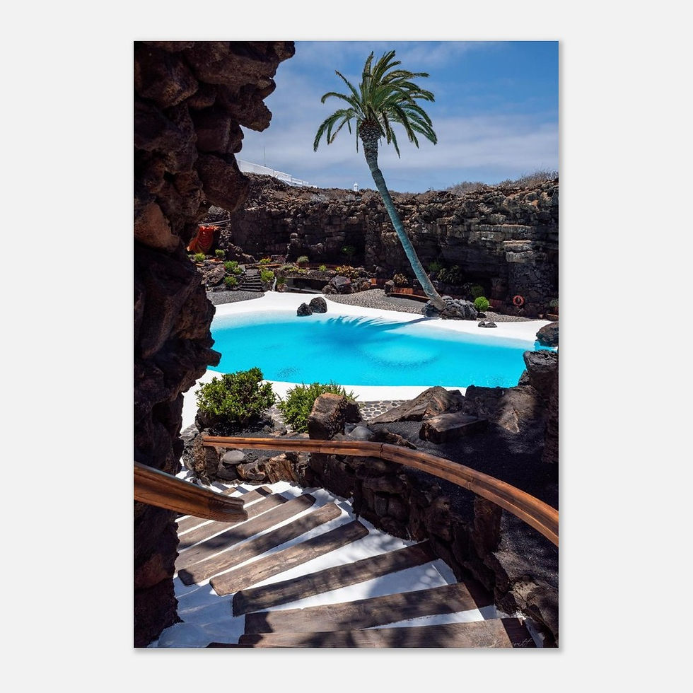 Thumbnail: Jameos del Agua Steps - Photographic Print