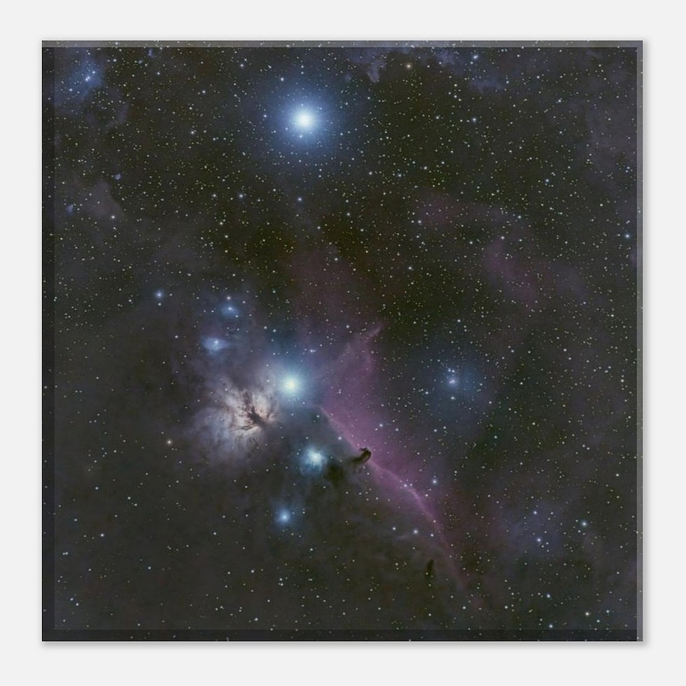 Thumbnail: Orion's Belt Stars - Photographic Canvas