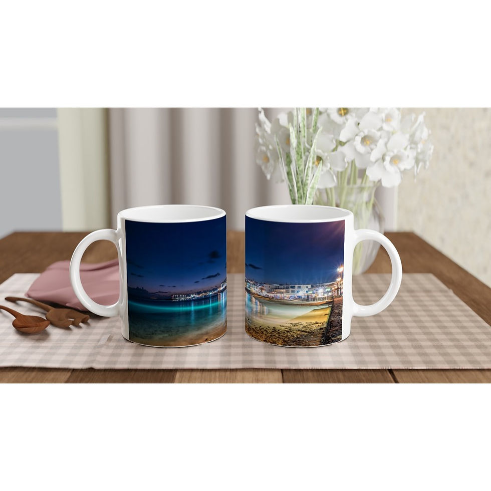 Thumbnail: Playa Blanca at Night - Ceramic Mug