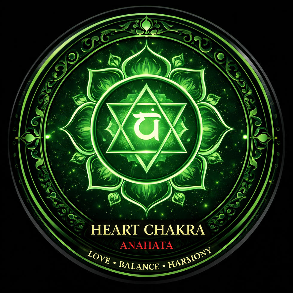 Thumbnail: heart chakra magnet green energy love healing symbol 2.4 inch”