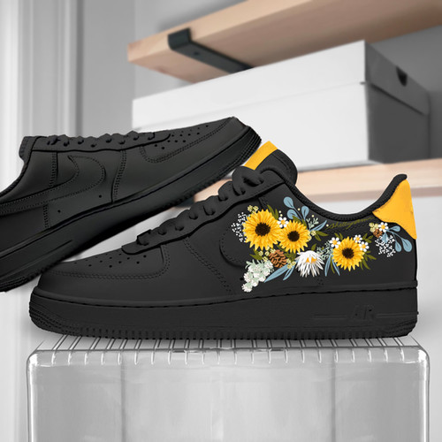 nike air force one sunflower