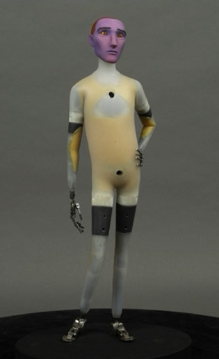 LAIKA animation test puppet relaxed pose