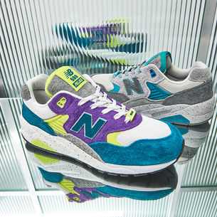 New Balance X PALACE新作580系列，刻劃90年代生活輪廓