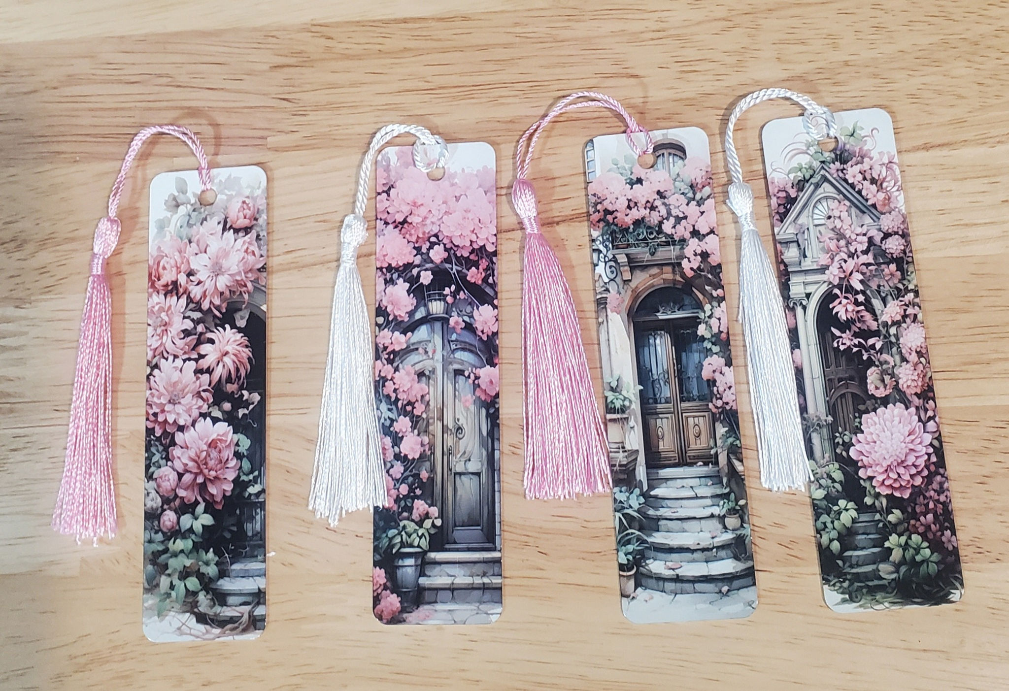 Pink Floral Doorways