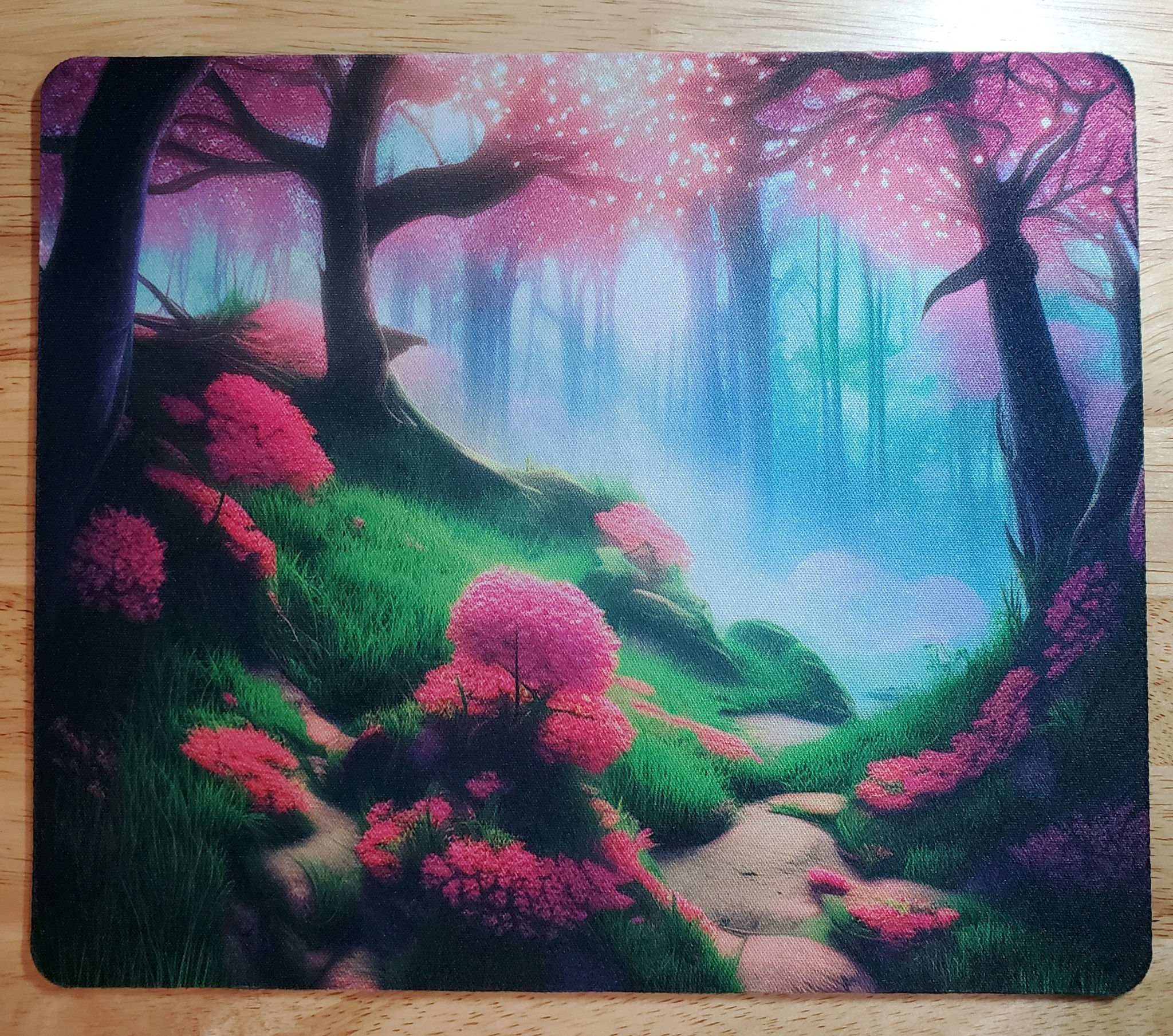 Forest scenery Mouse Pad
