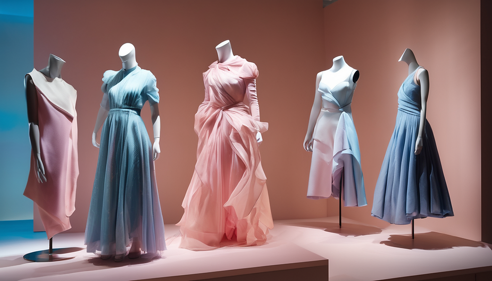 Emotions through Shadows: Art & Fashion Exhibit