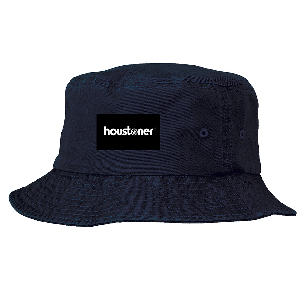 Thumbnail: Navy Blue Houstoner Bucket Hat Front View