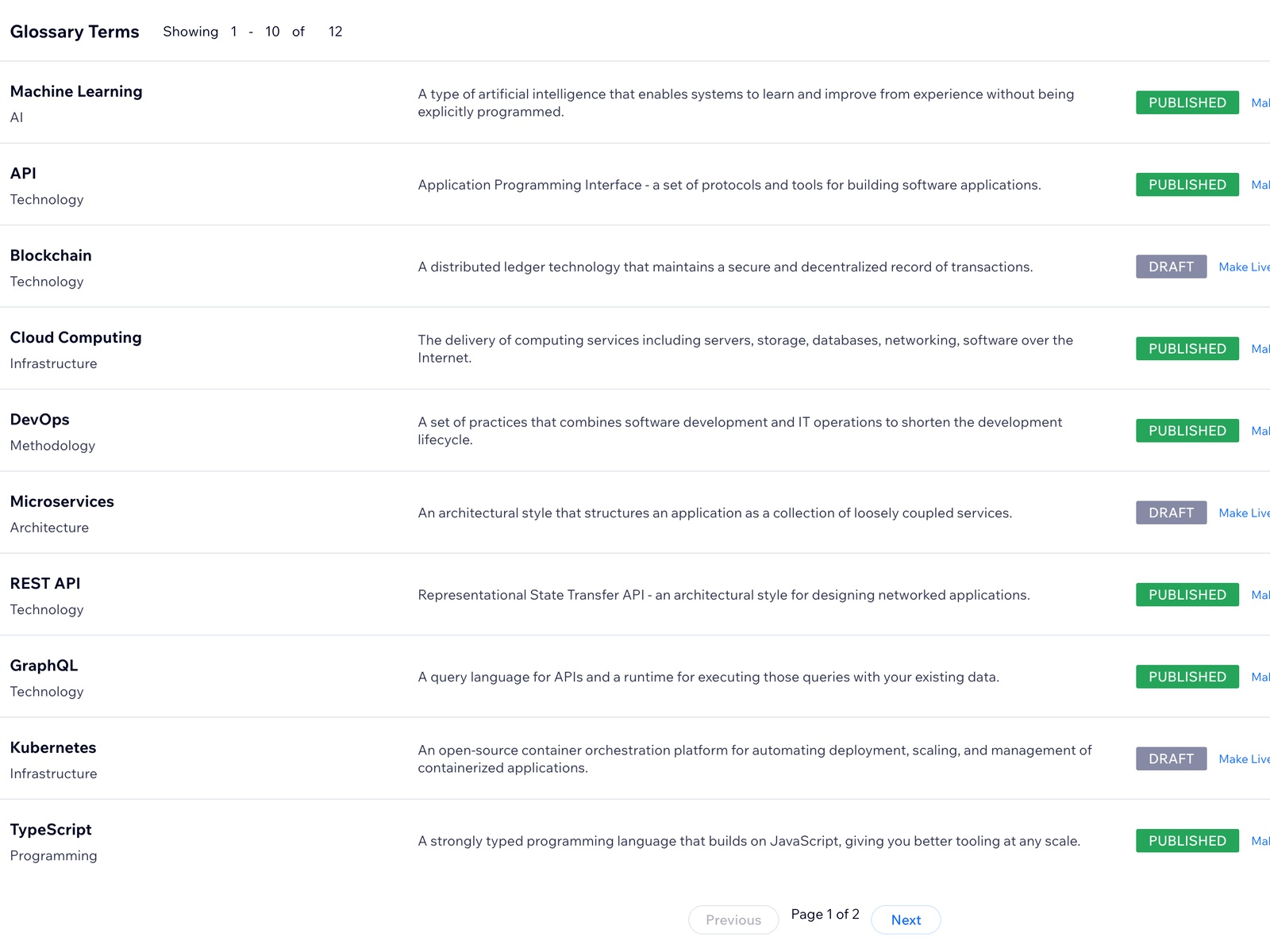 AI Glossary: Search & Terms screenshot 3
